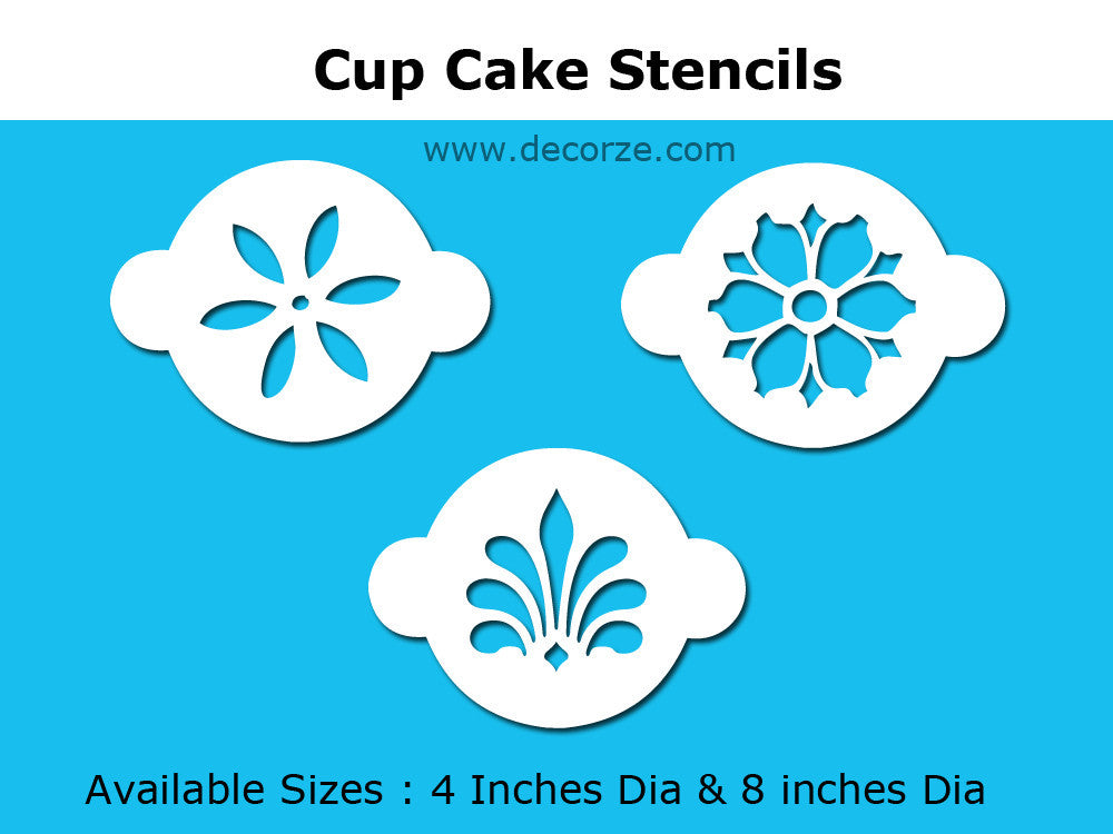 Cake Stencil BELINDA Peacock Tail Pattern – Lacupella Cake Decorating Tools  and Stencils